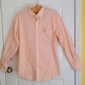 University of Tennessee vintage Peter Millar long sleeve button down shirt.